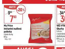 Globus Instantní nudlová polévka nabídka