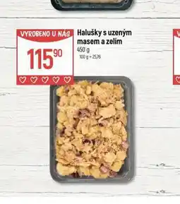 Globus Halušky s uzeným masem a zeůím nabídka