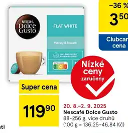 Tesco Nescafé Dolce Gusto nabídka