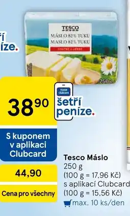 Tesco Tesco Máslo nabídka
