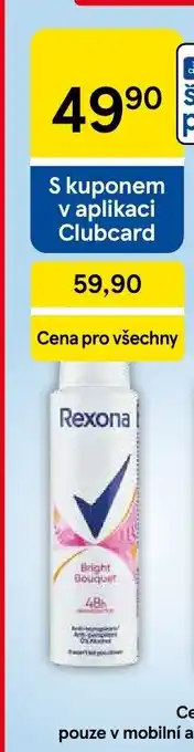 Tesco Rexona Deodorant nabídka