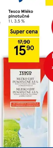 Tesco Tesco Mléko plnotučné nabídka