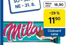 Tesco Sedita Mila nabídka
