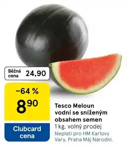 Tesco Tesco Meloun vodní se sníženým obsahem semen nabídka