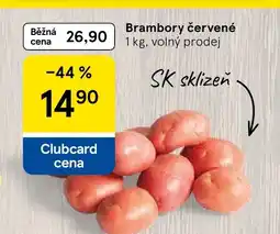 Tesco Brambory červené nabídka