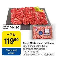Tesco Tesco Mleté maso míchané nabídka