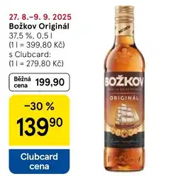 Tesco Božkov Originál nabídka