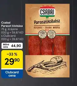 Tesco CSABAI Paraszt klobása nabídka