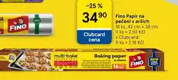 Tesco Fino Papír na pečení v arších nabídka