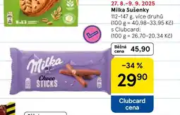 Tesco Milka Sušenky nabídka