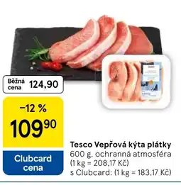 Tesco Tesco Vepřová kýta plátky nabídka