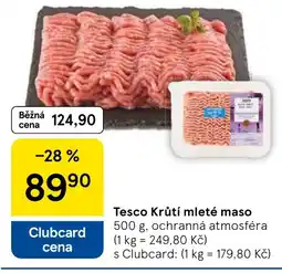 Tesco Tesco Krůtí mleté maso nabídka