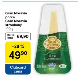Tesco Gran Moravia porce Gran Moravia strouhaný nabídka