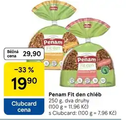 Tesco Penam Fit den chléb nabídka