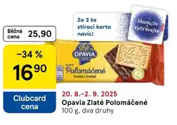 Tesco OPAVIA Zlaté Polomáčené nabídka