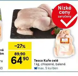 Tesco Kuře celé nabídka