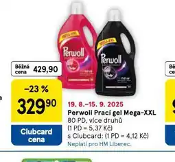 Tesco Perwoll speciální gel na praní nabídka