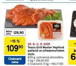 Tesco Vepřová pečeně ve středomořském stylu nabídka