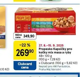 Tesco Propesko kapsičky pro psy nabídka