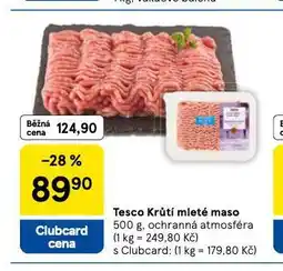 Tesco Krůtí mleté maso nabídka