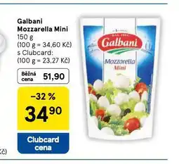 Tesco Mozzarella mini nabídka