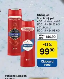 Tesco Old spice sprchový gel nabídka