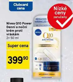 Tesco Nivea q10 power krém nabídka