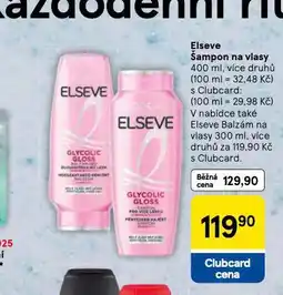 Tesco Elseve šampon nabídka