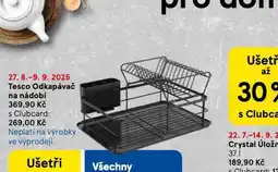 Tesco Odkapávač na nádobí nabídka