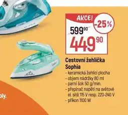 Globus Eta cestovní žehlička nabídka