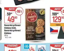 Globus Bavorské grilovací klobása šnek nabídka