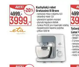 Globus Eta kuchyňský robot nabídka