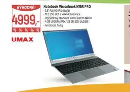 Globus Notebook vision umax nabídka