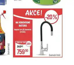 Globus Vododovní baterie nabídka