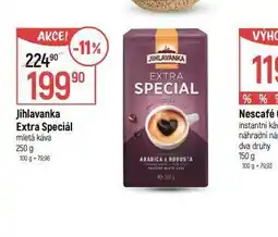 Globus Jihlavabka extra speciál mletá káva nabídka