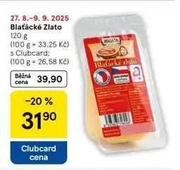 Tesco Blaťácké zlato nabídka