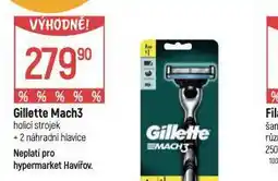 Globus Gillette mach3 holicí strojek nabídka