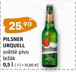 Terno Pilsner Urquell nabídka
