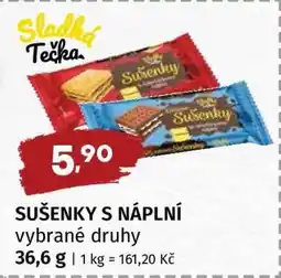 Terno SUŠENKY S NÁPLNÍ nabídka