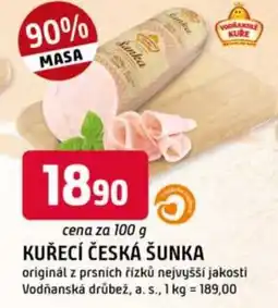 Trefa Kuřecí česká šunka nabídka