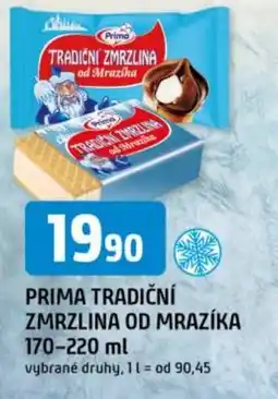 Trefa Prima tradiční zmrzlina od mrazíka nabídka
