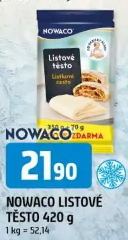 Trefa Nowaco listové těsto nabídka