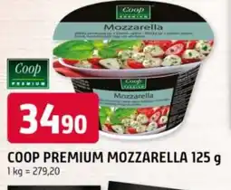 Trefa Coop premium mozzarella nabídka