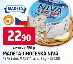 Trefa Madeta jihočeská niva nabídka