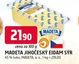 Trefa Madeta jihočeský eidam sýr nabídka