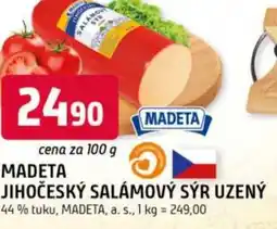 Trefa Madeta jihočeský salámový sýr uzený nabídka