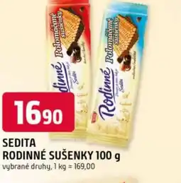 Trefa Sedita rodinné sušenky nabídka