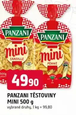 Trefa Panzani těstoviny mini nabídka