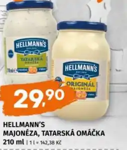 Trefa Hellmann's majonéza, tatarská omáčka nabídka