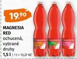 Trefa Magnesia red ochucená nabídka